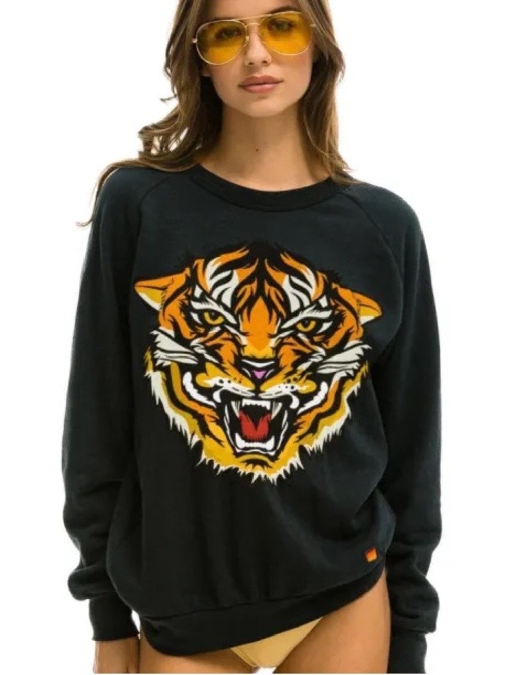 Aviator Nation Jungle Tiger sweatshirt size S!